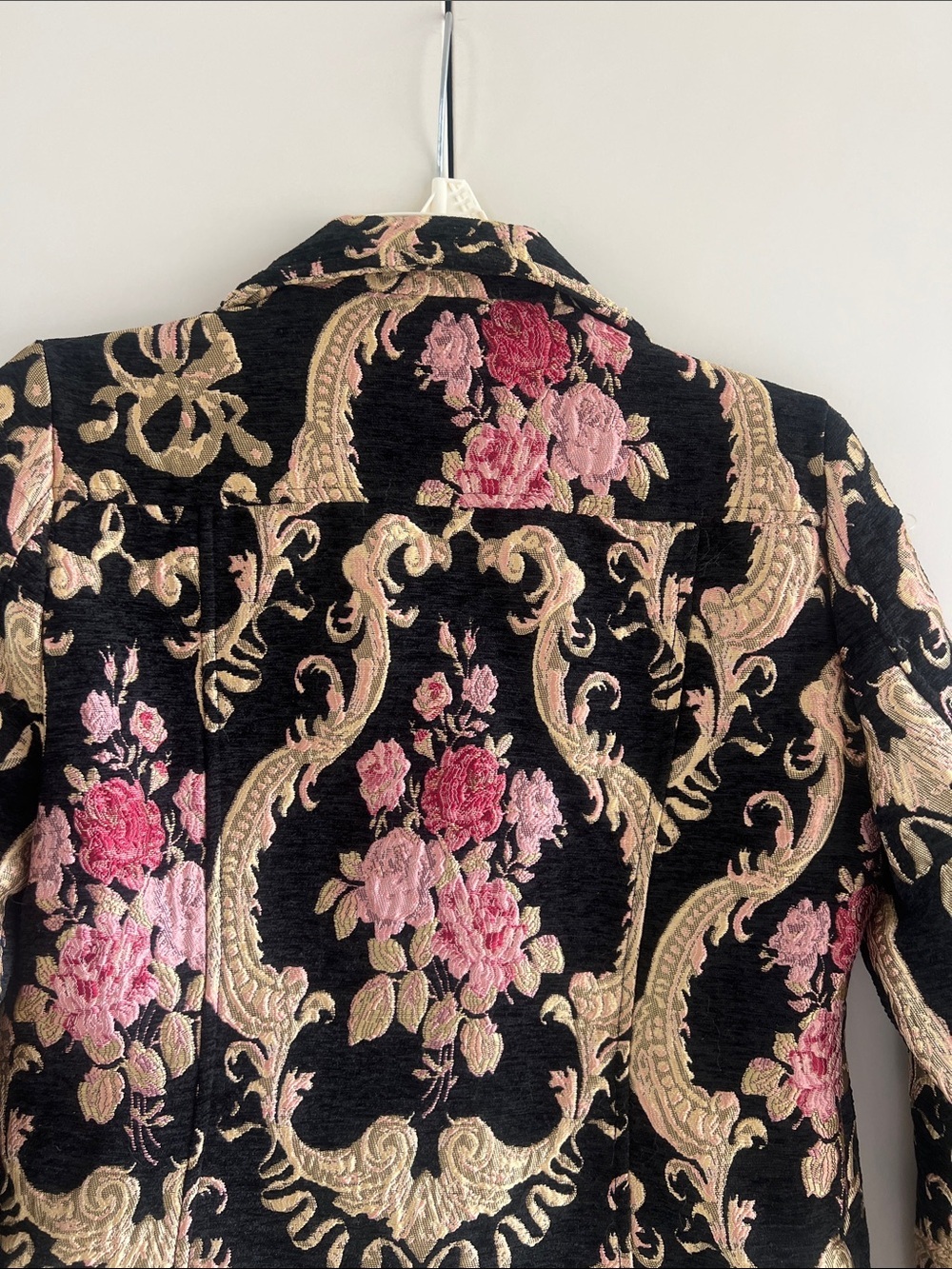 Brocade Tapestry Moto Style Jacket - Picture 12 of 16